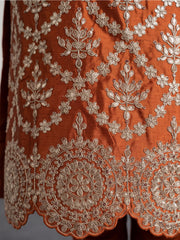 Rust Chinon Work Palazzo Suit
