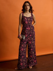 Women Printed Basic Jumpsuit