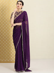 Embellished Zari Saree