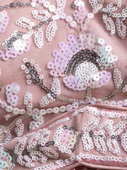 Pink Sequins Net Designer Lehenga Choli With Dupatta