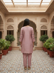 Embroidered Tunic with Trousers