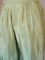 Organza Embellished Tunic with Palazzos
