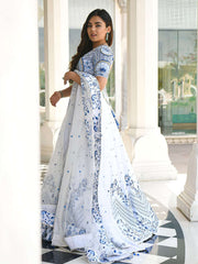 White Designer Wedding Festive Wear Lehenga Choli