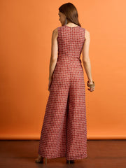 Women Geometric Printed Basic Jumpsuit