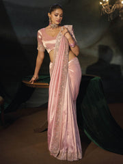 Pink Wedding Festive Designer Saree