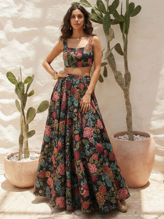 Ready to Wear Lehenga & Blouse With Dupatta