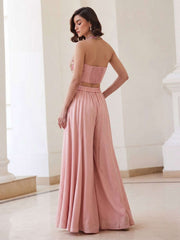Blush Pink Indo Western Palazzo Set