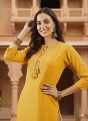 Women Floral Embroidered Sequinned Floral Kurta