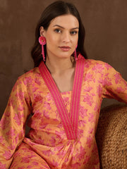 Floral Printed Kurta & Trousers Sets