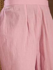 Embroidered Kurta With Trouser & Dupatta