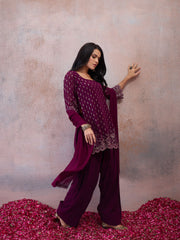 Women Ethnic Motifs Regular Kurta with Patiala & Dupatta