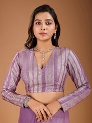 Embroidered Saree with Blouse