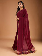 Woven Design Saree