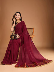 Woven Design Saree