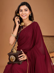 Woven Design Saree