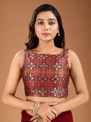 Woven Design Saree