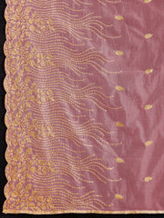 Embroidered Saree with Blouse