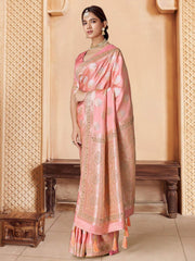 Embroidered Woven Design Saree