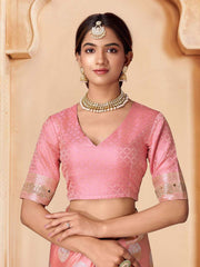 Embroidered Woven Design Saree