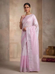 Ethnic Motifs Zardozi Pure Cotton Saree