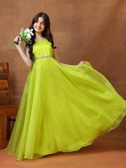 Shoulder Straps Gown Ethnic Dresses