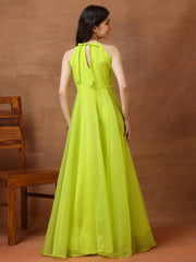 Shoulder Straps Gown Ethnic Dresses