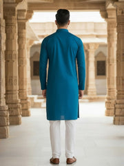 Men Ethnic Motifs Printed Regular Kurta with Trousers