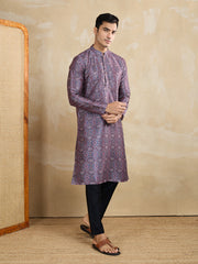 Men Ethnic Motifs Printed Regular Kurta with Trousers