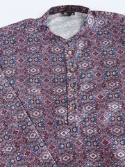 Men Ethnic Motifs Printed Sequinned Kurta