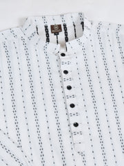 Men Striped Kurta
