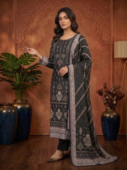 Women Ethnic Motifs Printed Regular Pure Silk Kurta with Trousers & With Dupatta