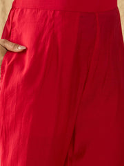 Women Ethnic Motifs Regular Mirror Work Kurta with Trousers & With Dupatta