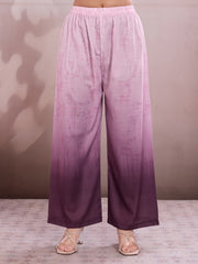 Floral Printed Top with Palazzos