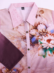 Floral Printed Top with Palazzos