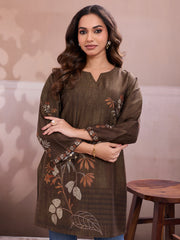 Women Floral Printed Straight Kurti