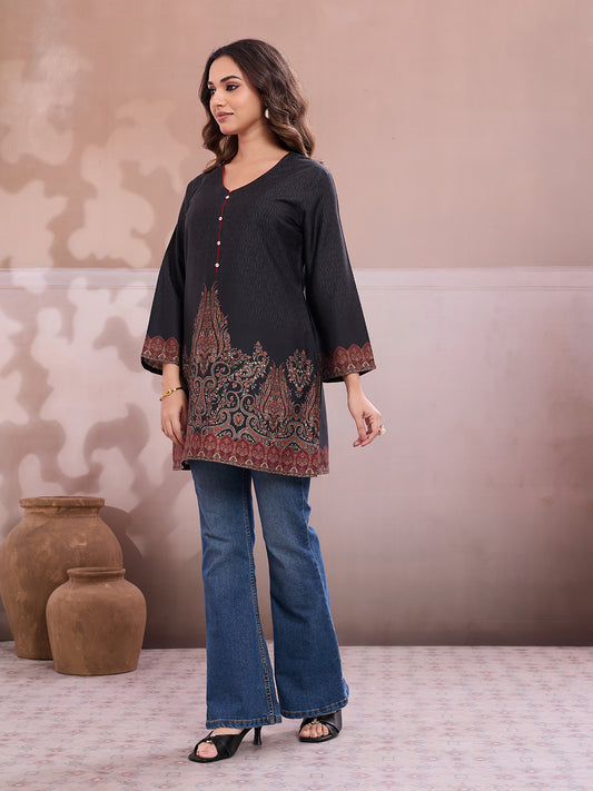 Women Ethnic Motifs Printed Indie Prints Kurta