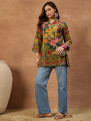 Floral Printed Kurti