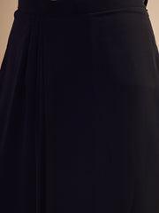 Women Ethnic Motifs Printed Top with Skirt