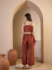 Printed Tunic With Palazzos Co-Ords