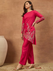 Embroidered Tunic with Palazzos