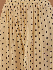 Silk Printed Tunic with Palazzos