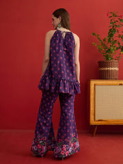 Printed Top with Palazzos