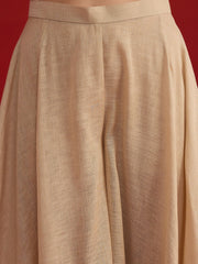 Linen Solid Top with Palazzos