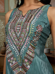 Embroidered Tunic Trouser
