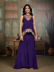 Embroidered Top & Trouser