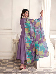 Women Empire Kurta with Trousers & With Dupatta