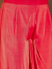Women Floral Yoke Design Regular Sequinned Kurta with Palazzos & With Dupatta