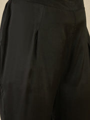 Women Ethnic Motifs Printed Sequinned Pure Cotton Kurta & Trousers With Dupatta