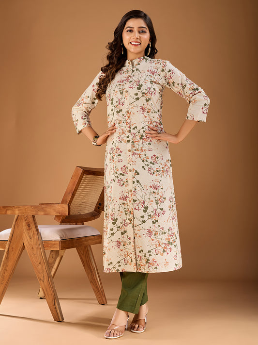 Women Floral Printed Floral Kurta
