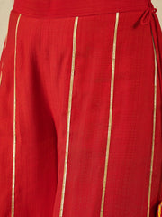 Women Ethnic Motifs Embroidered Kurta with Palazzo & Dupatta